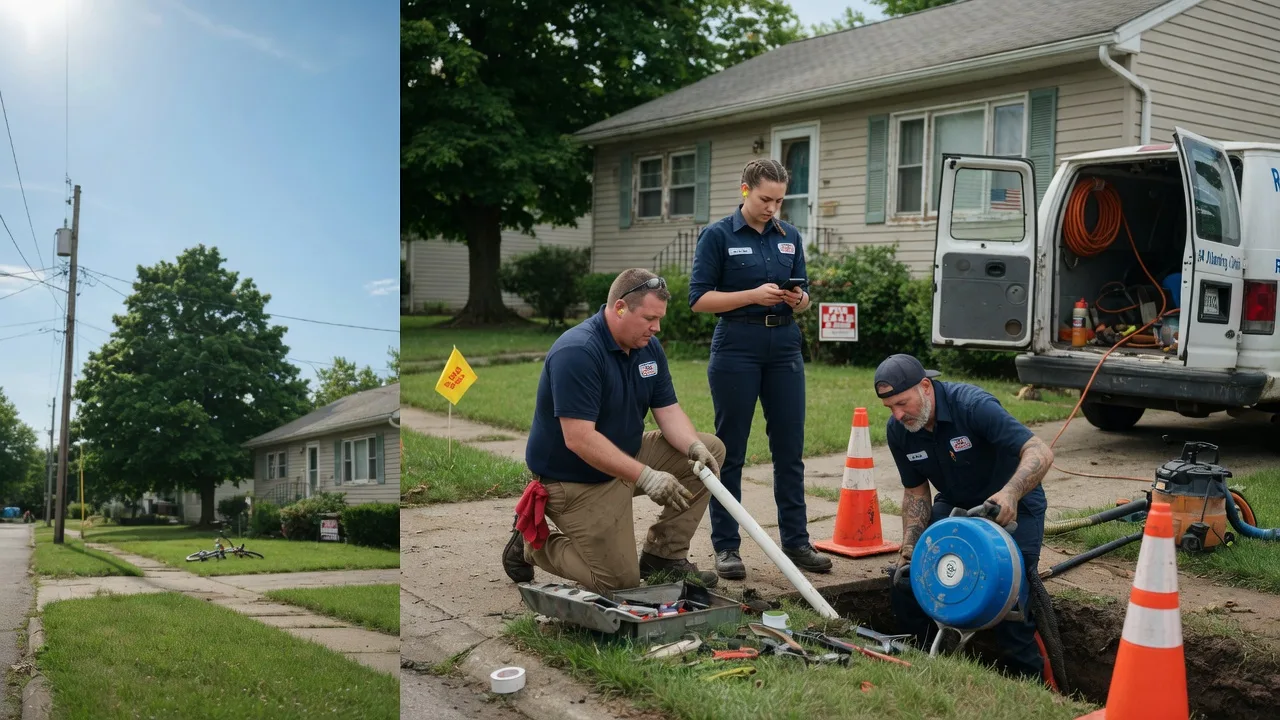 Sewer Line Repair in Sharpes, FL near me